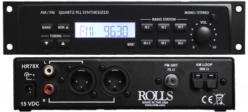 HR78X AM/FM Digital Tuner with XLR outputs image