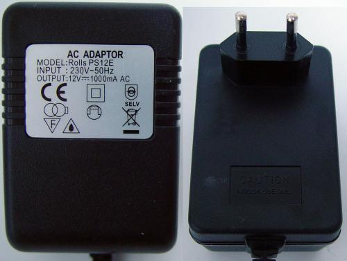 PS12e 230v A/C Adapter image