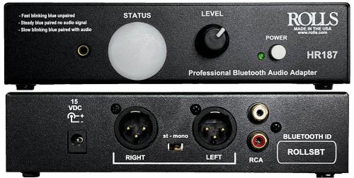 HR187 Stereo Professional Bluetooth Direct Box image