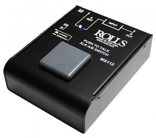 MS112 Push to talk XLR A-B switch image